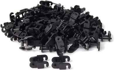 #ad #ad ☀️AUTHENTIC LEGO New Black Technic Link Chain Link 100x Pieces tank track tread $12.99
