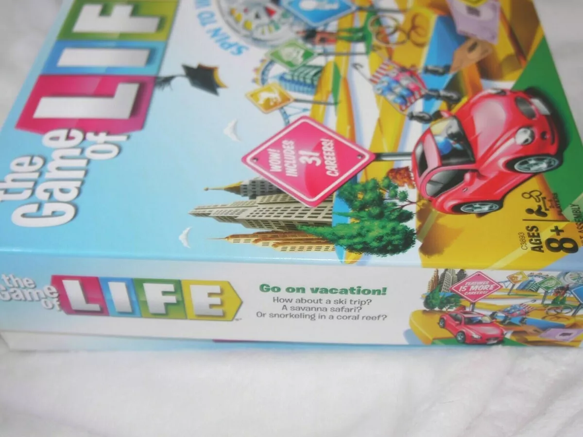  Hasbro Gaming The Game of Life Board Game, Family Games for  Kids Ages 8+, Includes 31 Careers, Family Board Games for 2-4 Players,  Family Gifts ( Exclusive) : Toys & Games