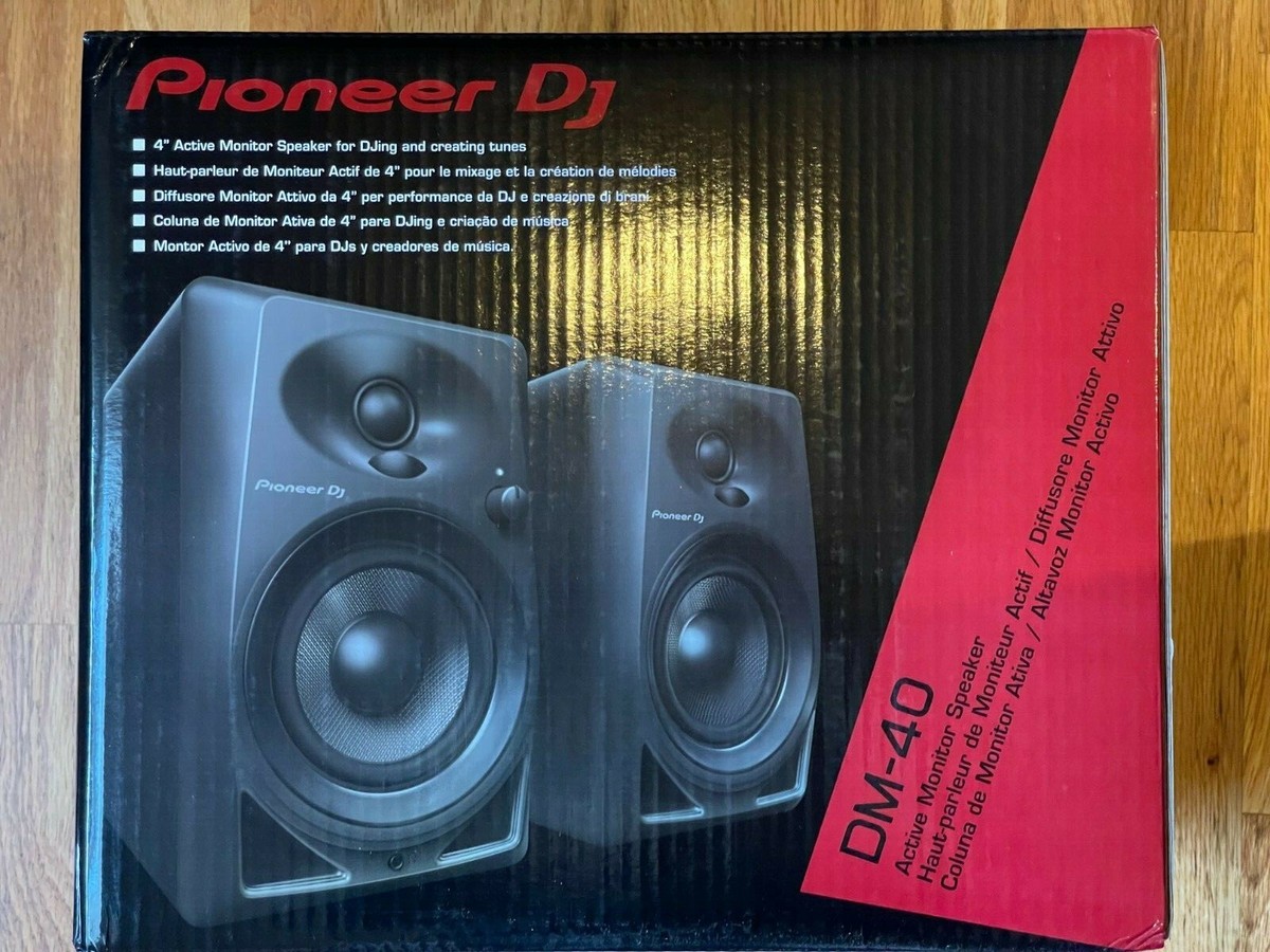 Pioneer DJ Dm-40 Pair Desktop Monitors for sale online | eBay Pioneer DJ Dm-40 Pair Desktop Monitors for sale online | eBay