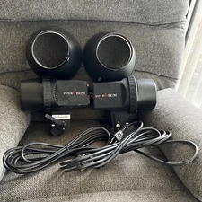 Vintage Interfit EX150 Studio Light Photography with Reflectors And Cords