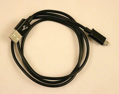 USB to Micro USB 3Ft Cable Black Charging Android SmartPhone Tablets Headphones 