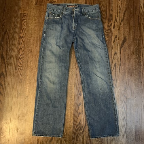 Mens LEVIS 549 Blue Distressed Low 