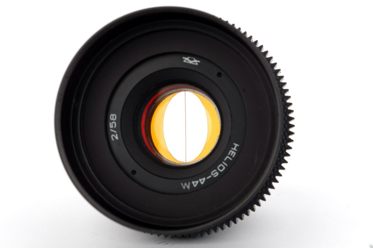 HELIOS 44 2/58 Cine lens Canon EF mount *ANAMORPHIC BOKEH&FLARE