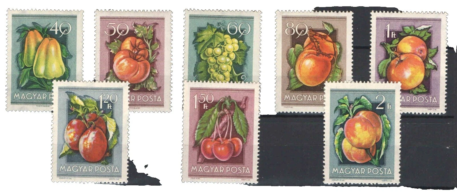 Mint Never Hinged/MNH Plants Hungarian Stamps