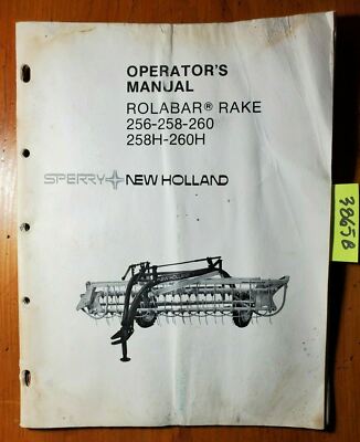 Farm Implement Parts - New Holland 256 Rake
