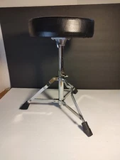Padded 10" Round Adjustable Kids Drum Stool Throne Excellent Cond.
