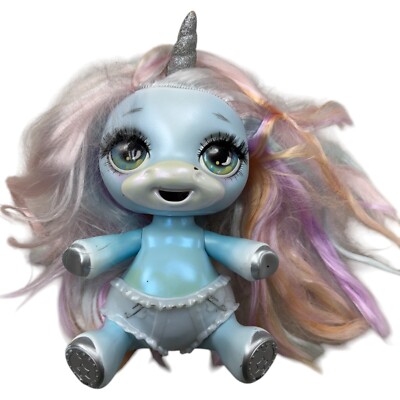 MGA 2018 Poopsy Surprise Unicorn Dazzle Darling Glitter Doll Toy Rainbow Hair