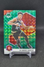 De'Andre Hunter 2020-21 Panini Mosaic Green #50 Atlanta Hawks
