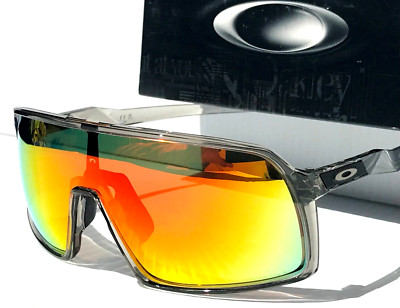 NEW Oakley Low Bridge SUTRO Grey Smoke POLARIZED Galaxy Ruby Lens Sunglass 9406A