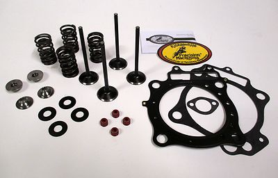 KibbleWhite White Diamond Valves Spring Kit, Seals Gaskets  KX 250F 2004-2008