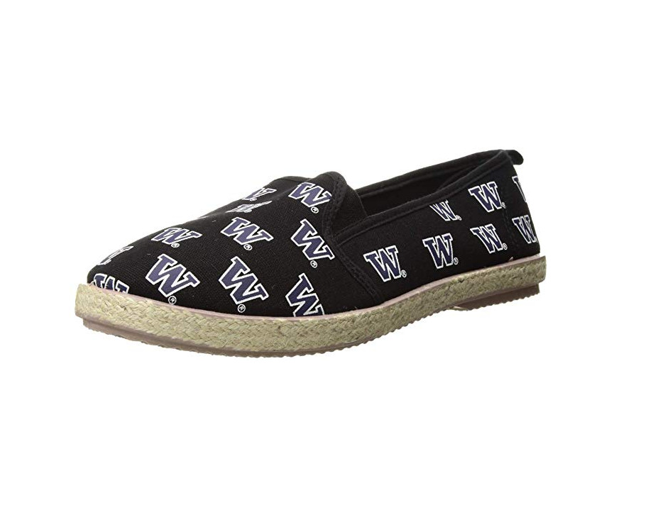 Женская парусиновая обувь без шнуровки FOCO NCAA Womens Washington Huskies Espadrille