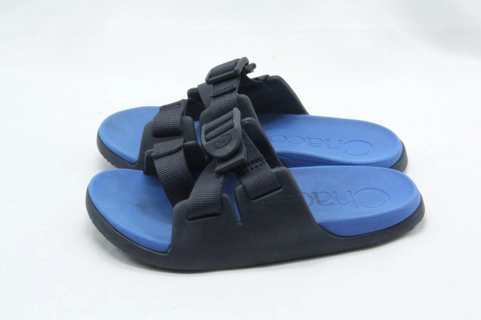 Sandalias Chaco Niños Jóvenes Talla 1 Chillos Azul Marino Toboganes JCH180313 Foto 3 de 4