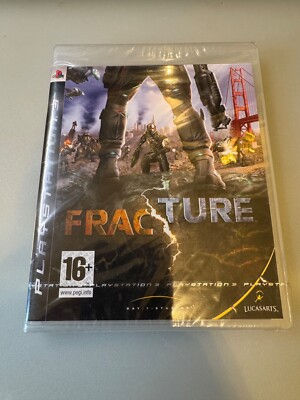 Neu in OVP Fracture PS3 PAL FACTORY SEALED TADELLOS BLES00329