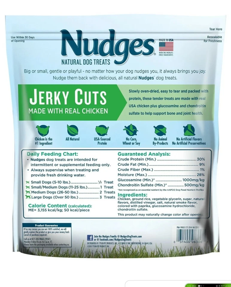 Natural Dog Treats True Chews Premium Jerky Cuts Proteína Pollo Real 36 OZ Foto 2 de 4