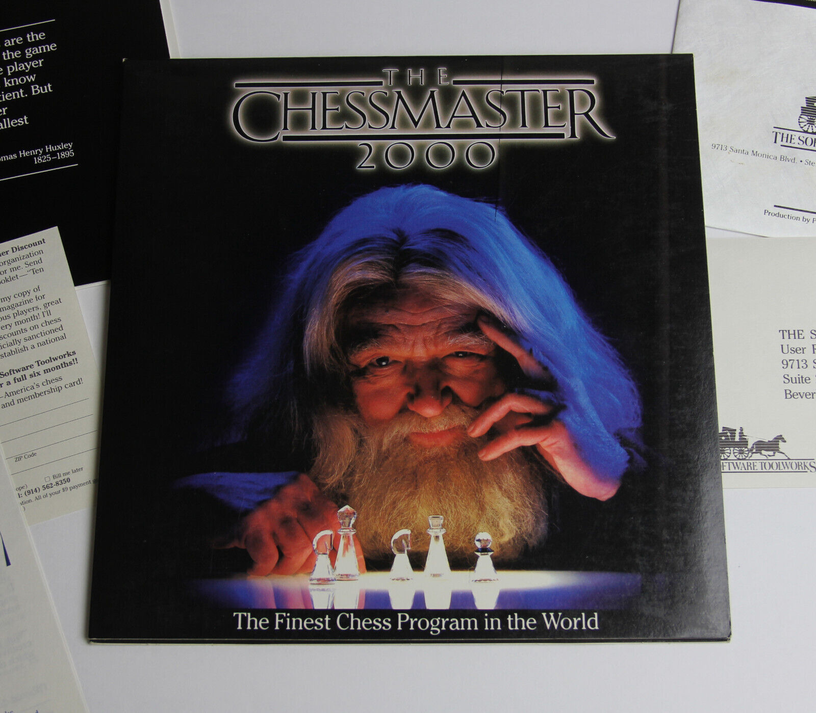 The Chessmaster 2000 (Amiga 500,1000), 1986 The Software Toolworks