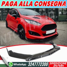 Ford Fiesta MK7 Splitter Sotto Paraurti Anteriore *SPORT STYLE* ABS LIP Spoil...