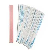 Tammy Taylor Peel 'N' Stick Disposable File - 180 Grit - 25/Bag w/Plastic Board