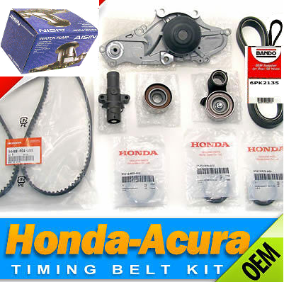2015-2018 Acura TLX 3.5L V6 AISIN Timing Belt Kit with Water Pump - Engine Valve Train - Components