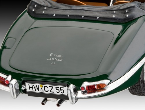Revell 7687 # Jaguar E-Type Roadster # NEU in OVP # Plastic Bausatz - Picture 5 of 9