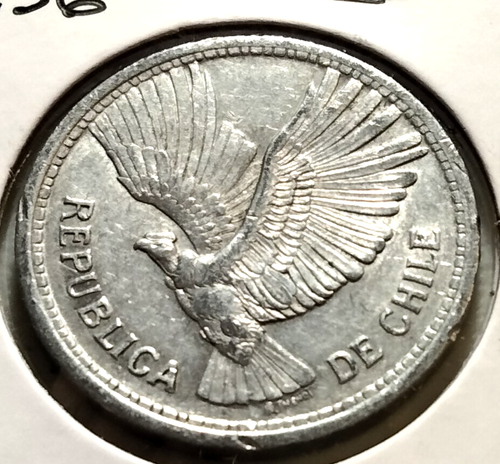 1956 Chile 10 Pesos Coin - KM#181 - Combined Shipping - (IN#15012)