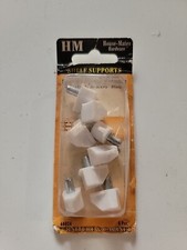 Shelf Pins Bracket Support 5 mm Steel Pin Cabinet Shelves 148451 8pcs White