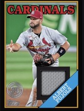 [DIGITAL] Topps Bunt - Albert Pujols - 1988 Topps Baseball 23 S2 - Black Relic