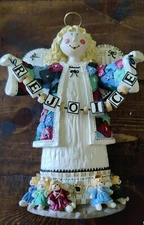 San Francisco Music Box CO - Rejoice Angel Joy To The World Ruth Ninneman 1997