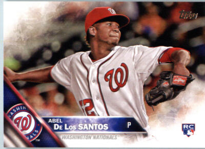 2016 Topps #394 Abel De Los Santos RC - NM