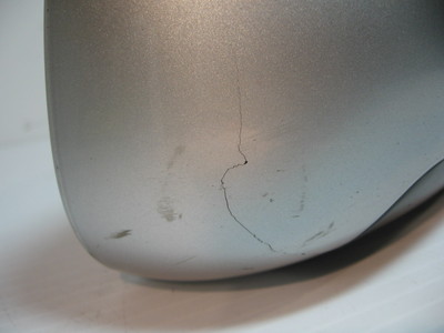 2000 Audi A6 RH Right Passenger Side Mirror Blue OEM for sale 
