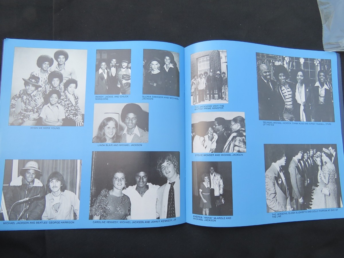 ORIGINAL 1979 THE JACKSONS DESTINY TOUR CONCERT Program Book