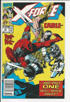 X-Force #15 FN/VF 7.0 White Pages (1991 1st Series)