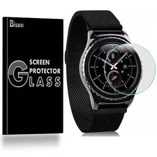 Samsung Gear S3 Classic [BISEN 3-PACK] Tempered Glass Screen Protector Guard