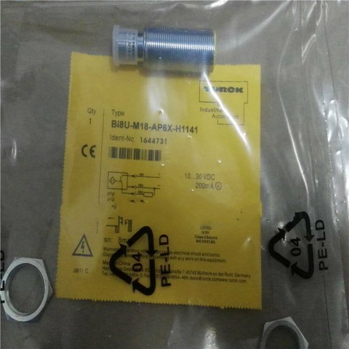 Sensore Di Prossimità TURCK BI8U-MT18-AP6X-H1141 – 8mm, PNP, 10-30VDC, Nuovo