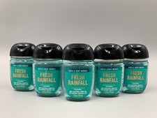 Bath  Body Works Fresh Rainfall PocketBac Hand Sanitizer S/5 Travel 768J