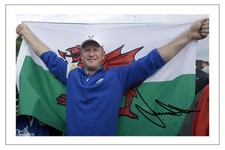JAMIE DONALDSON WALES + EUROPE 2014 RYDER CUP SIGNED PHOTO PRINT GOLF