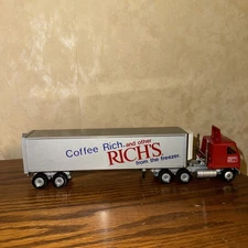 Winross Diecast Truck Mack Cruise Liner Coffee Rich and other Rich’s 1/64 Scale