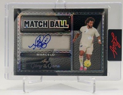 2026 Leaf Glory of the Game Marcelo Auto /25 Match Ball SP Brazil Autograph