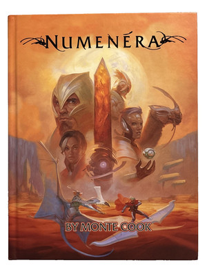 Numenera RPG Core Rulebook with map 2013 Hardback NM Monte Cook