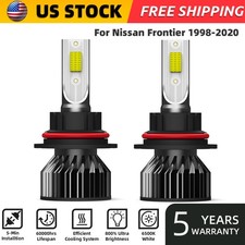 For Nissan Frontier 1998-2020 HB5 9007 LED Headlights Bulbs Kit High Low Beam