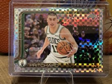 2025-26 Topps Chrome Payton Pritchard Xfractor Boston Celtics No. 18
