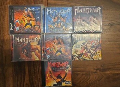 Collection of Manowar CDs Heavy Metal