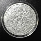 The Pirate Dead Men Tell No Tales 1 Troy Oz .999 Fine Silver Round 241195