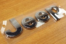 Chrome Hood Emblem Badge For Jeep Grand Cherokee - Oem Nameplate Accessory