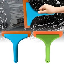 Super Flexible Silicone Squeegee, Auto Water Blade Water Wiper Shower SqueegeeCW