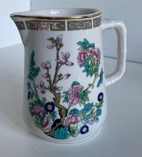 Bridgwood Sampsonite Indian Tree Half Pint Ceramic Milk / Cream Jug 10cms.
