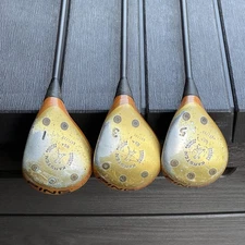 BLONDE PING ZING 1 3 5 DRIVER WOODS SET ALDILA KARSTEN 101 GRAPHITE SHAFTS RH