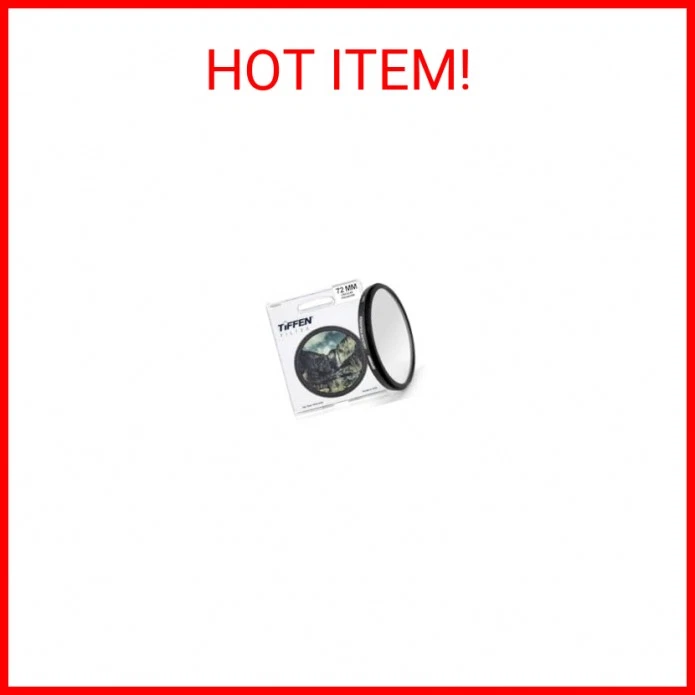 Tiffen 72CP Slim 72mm Circular Polarizer Filter for Camera Lens, Glare Control, - Image 2 of 2