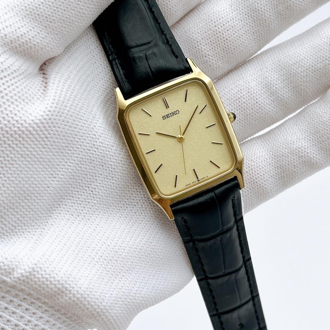 Extremely Beautiful Vintage SEIKO Square Tank 90s Tank