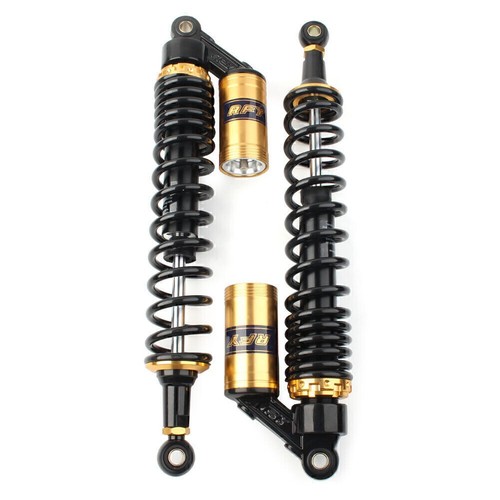 17.32"/440mm Universal Shock Absorber Suspension Fit Yamaha Suzuki Kawasaki ATV - Picture 8 of 9