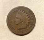 1873 Indian Head Cent G Good